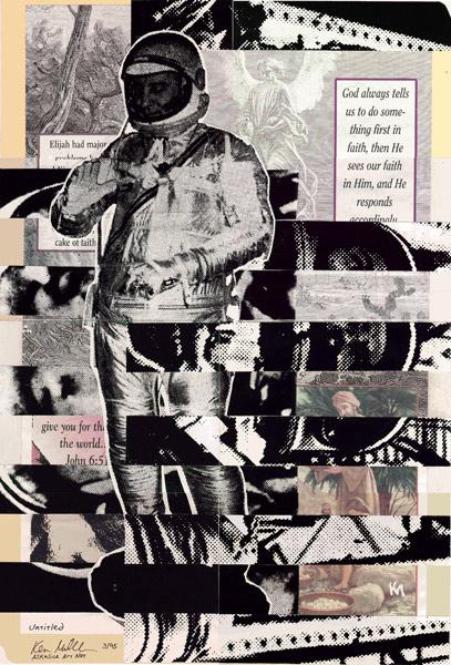 Mail Art Archives: The Space Project - Combined Image